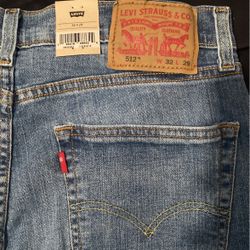 32x29 Levi’s Men’s 512 Slim Taper Jeans