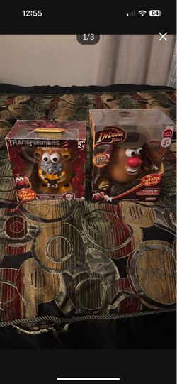 Mr Potato Heads Indiana Jones Bumblebee Autobot