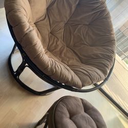 Chair With Foot Stool