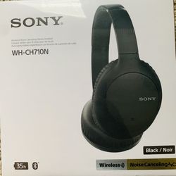 Sony Noise Cancelling Headphones WHCH710N