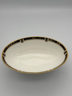 Lenox Classic Modern 9.5" Oval Vegetable Serving Bowl - Classics Collection