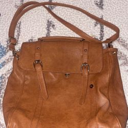 Leather Laptop/Purse Bag, Women