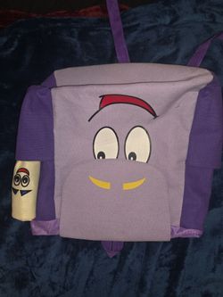 Dora the Explorer Backpack & Map Bag w/ Cosmetic Bag