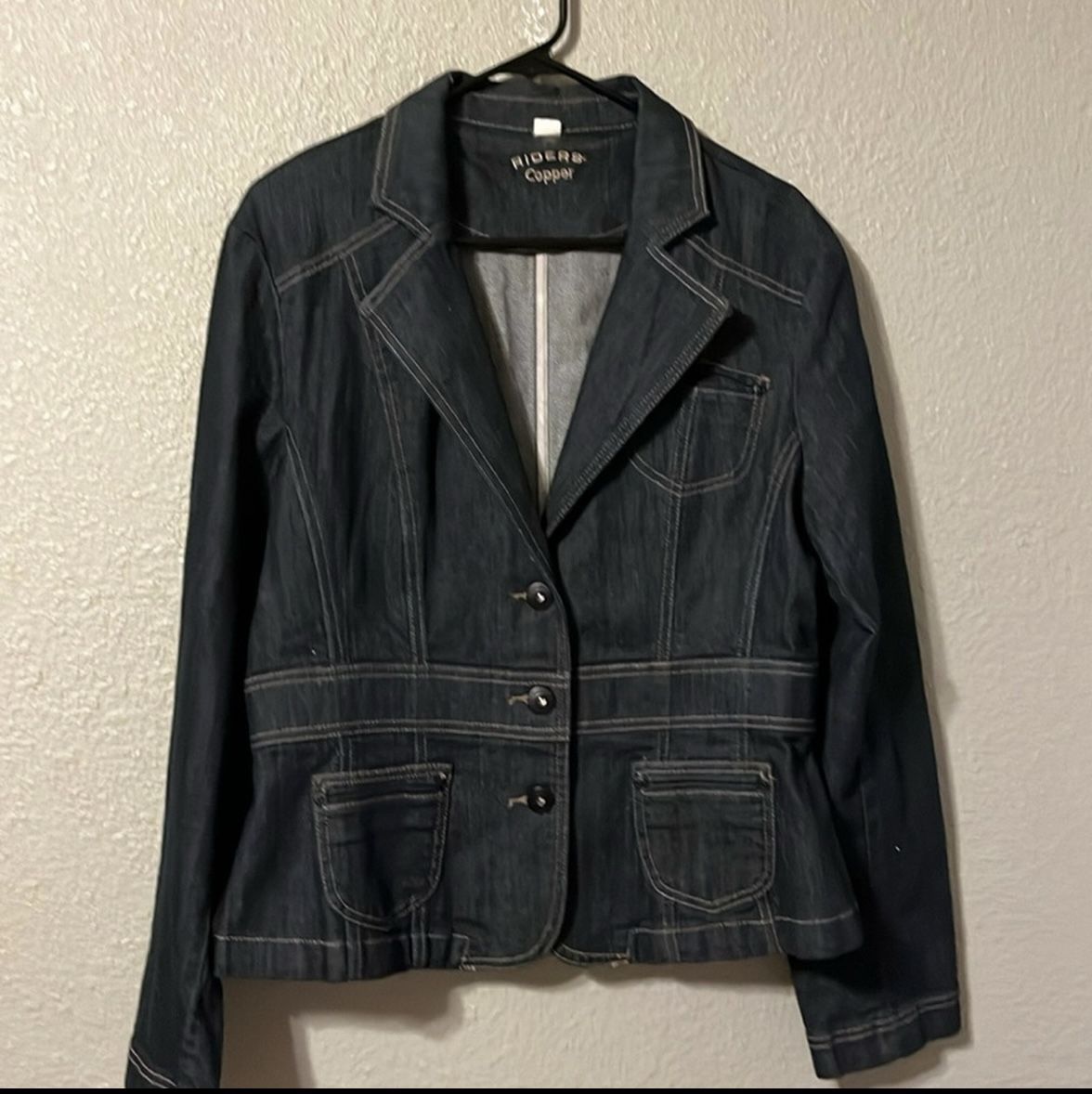 Riders Copper Jean Jacket Women’s XL