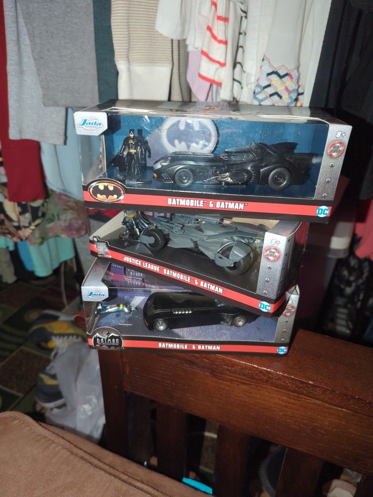 Batmobile And Batman