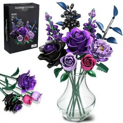 Purple Flower Clusters Legos