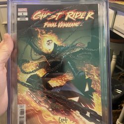 9.8 CGC Grades Ghost Rider Final Vengeance #1