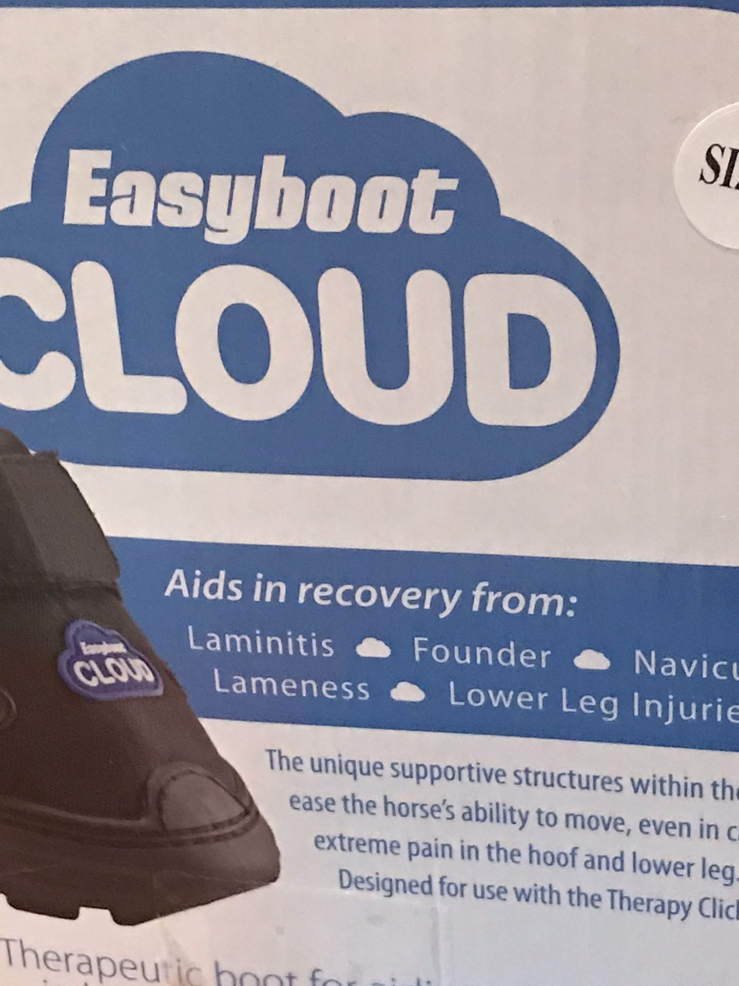Cloud EasyBoots For Lame Horses Size2
