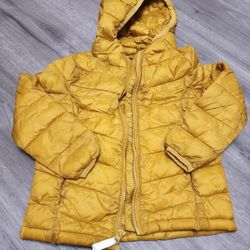 4 Year Old Boy Puffer Jacket With Hoodie