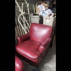 2 Burgundy Chairs