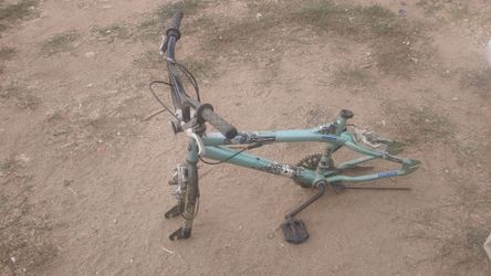 Next bmx frame with brakes