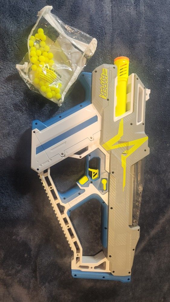  NERF Guns 1- Hyper Mach-100 Fully Motorized Blaster