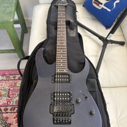 Ibanez RG 220 B Electric 6 String Guitar- Korea w/Levy’s Gig Bag & Stand