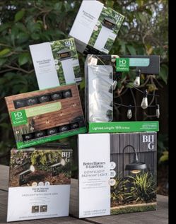 ~BHG~Outdoor Lights~ BHG HD Solar String~ 2HD Outdoors solar lamp lights $100