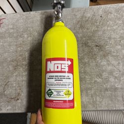 5lb Yellow Performance Bottle – Car Accessory / Display