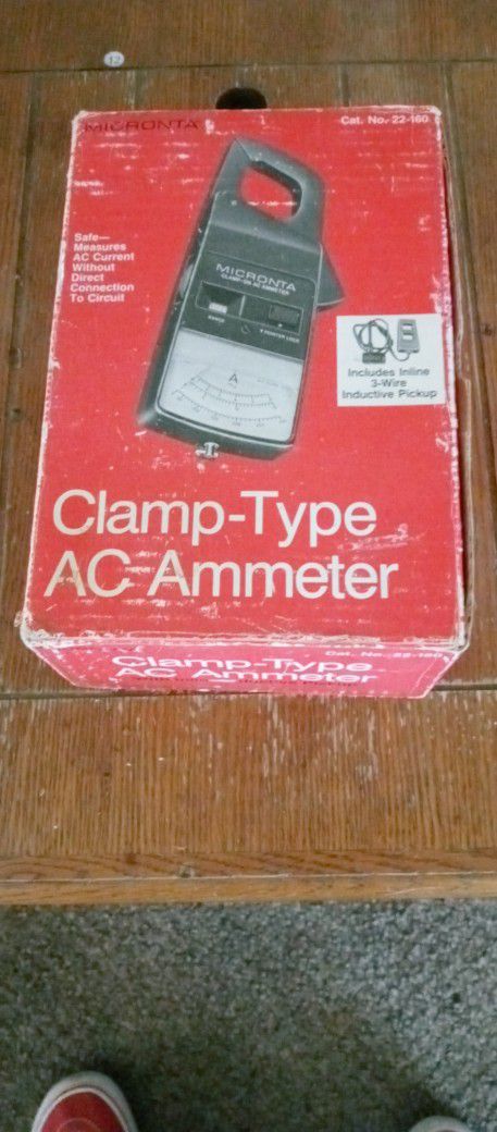 Clamp Type Ac. Ammeter