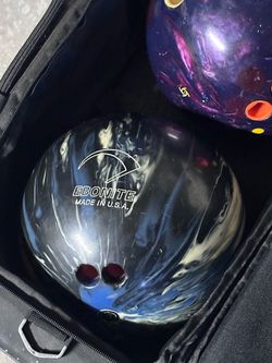 8 lb Ebonite bowling ball