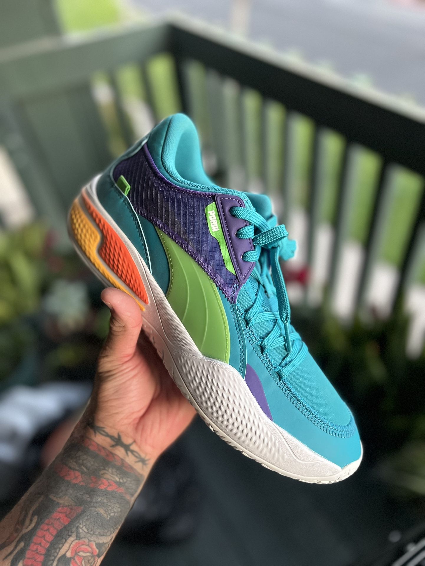 Puma Court Rider x Rugrats Size 11 Basketball Shoes