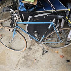 Vintage Raleigh Super Record 10 Speed Bicycle Fixer Upper