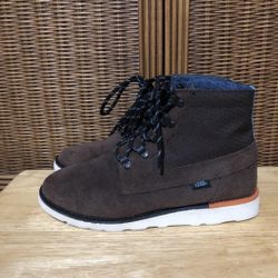 Vans OTW Breton Leather Ankle Boots Mens UK 6 EU 39 US 7 Brown VERY RARE