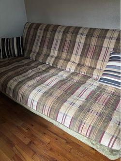 Futon bed black frame new mattress