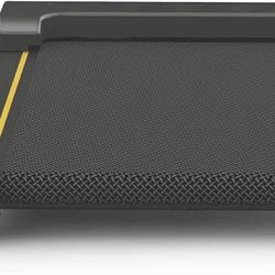 Walking Pad Treadmill, Amber Yellow
