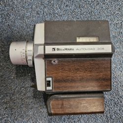 Vintage Bell & Howell Autoload 308 Super 8 Handheld Movie Camera