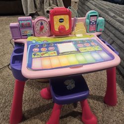 Vtech Get Ready For School Learning Desk 