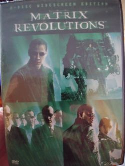 Matrix Revolutions DVD