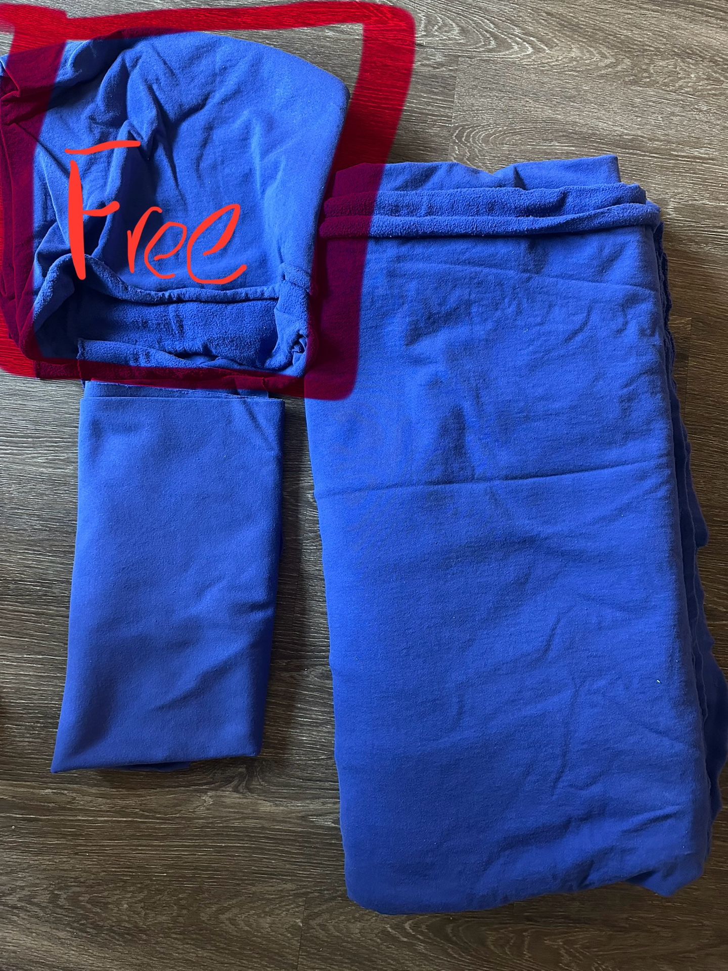 Fabric Set – Navy Brushed Fleece & 1x1 Rib – 7 Yards + 1 Yard