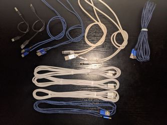 USB C charging cables