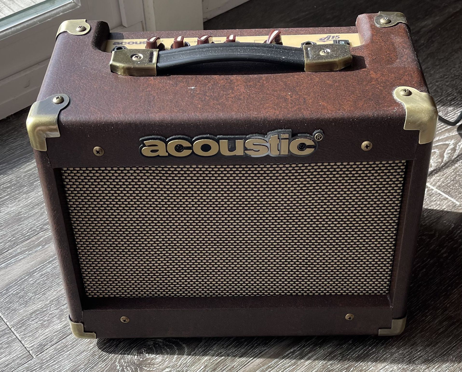 Acoustic A15 15 Watt 1 X 6.5 Acoustic Amplifier