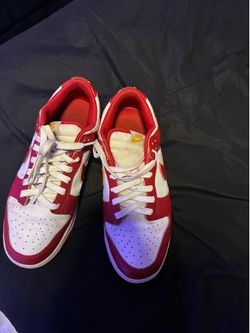 Nike Dunk Low red trainers. Size US 10 #sneakers #dunks