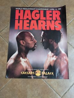 Vintage boxing posters