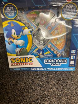 Sonic the Hedgehog Ring Dash Board Game
