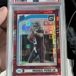 Michael penix Red Pandora Psa 10