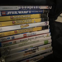 Wii Games $5-$10 Each