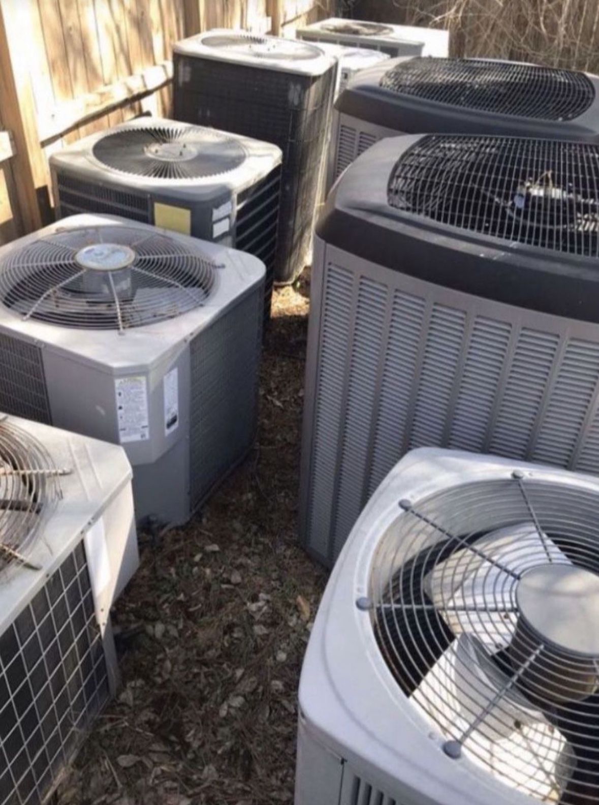 RUNNING/USED AC CONDENSERS