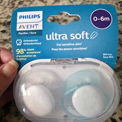 Phillips Avent Ultra soft pacifier set of 2