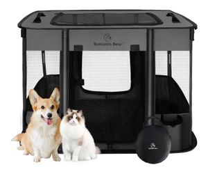 Playpen,Foldable Pet Puppy Cat Playpen,M(31"x23"x21")
Dog Crate with Upgrade Breathable Mesh and Durable 600D Oxford Cloth,Sturdy Dog (2655)