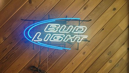Vintage Bud Lite neon sign