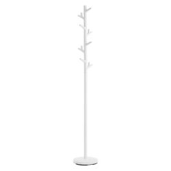 Yamazaki White Adjustable Branch Coat Rack