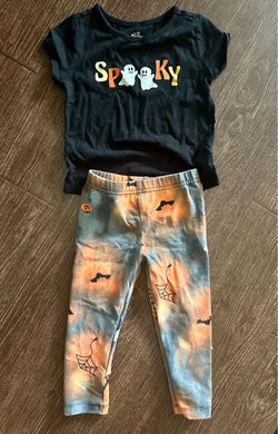 Kids Halloween Spooky Outfit Set