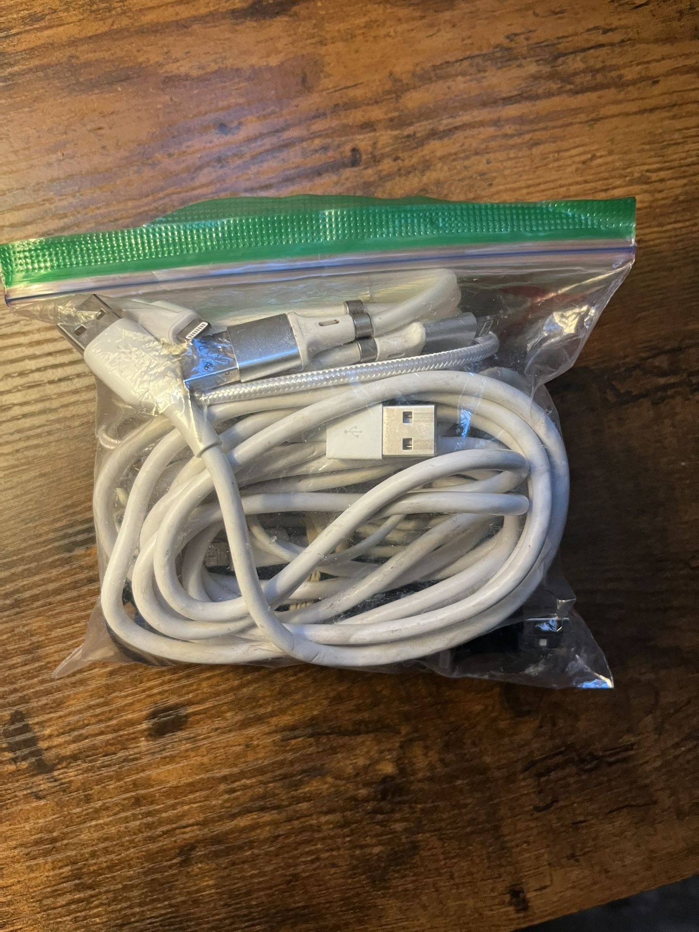 Bag Of 7-9 iPhone Chargers Lightning