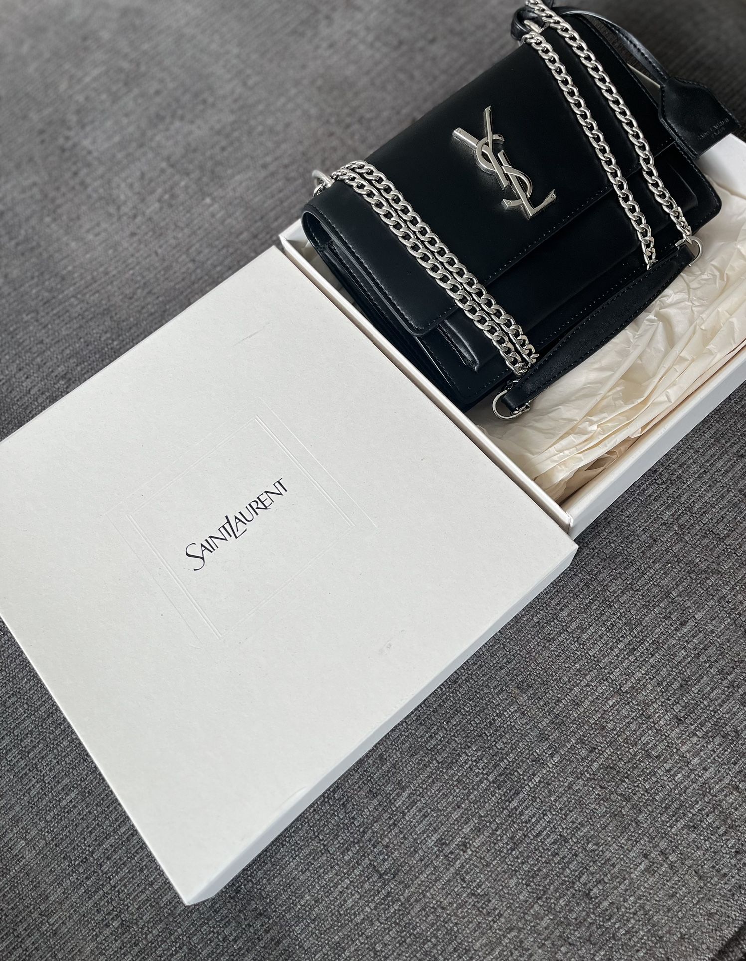 Saint Laurent Sunset Crossbody Bag