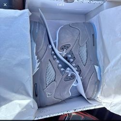 Jordan 5 Wolf Grey Size 10.5 And 13 