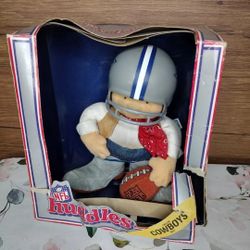 1983 NFL Huddles Mascot Plush Tudor Games Collectible Dallas Cowboys