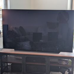  IKEA FJÄLLBO TV Stand – Industrial Style (Sun Fading)