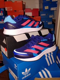 Adidas Adizero RC 4 M Running Shoes size 9 Evo Race Shoes 5k Marathon Sl