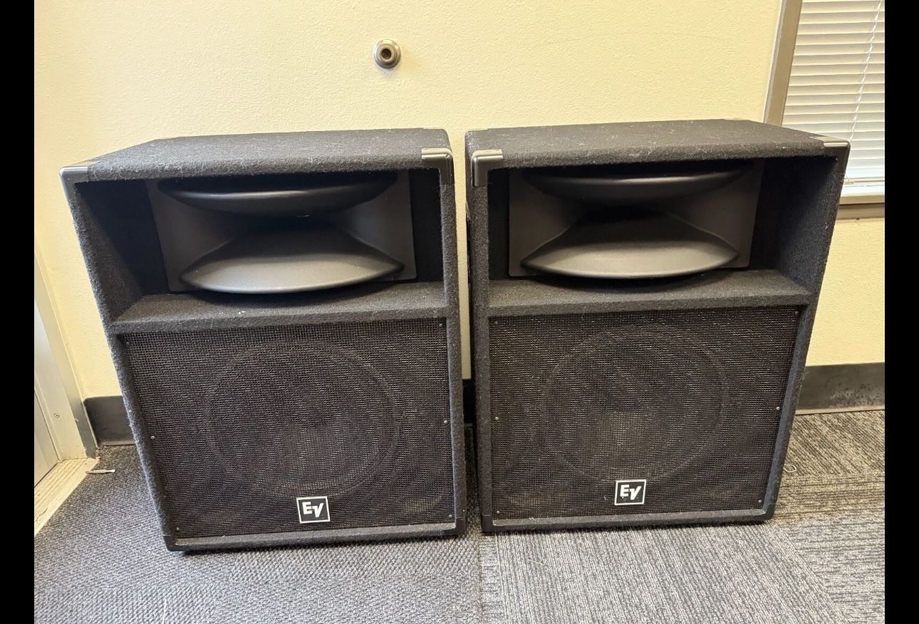 Electro-Voice SH-1512ER Stage System 2-Way PA Speakers – Pair